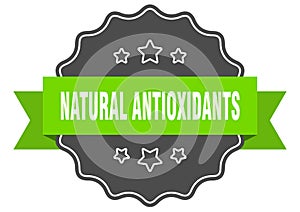 natural antioxidants label