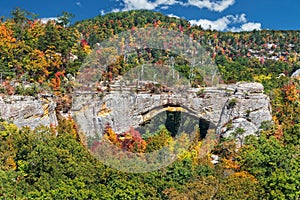 Natural Arch Scenic Area At Parkers Lake Kentucky In The Daniel Boone National Forest photo