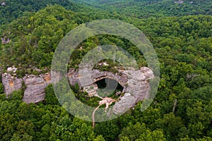 Natural Arch - Sandstone Arch - Daniel Boone National Forest - Kentucky