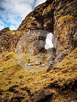 Natural Archway on the Isle of Mull photo