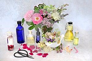 Natural Aromatherapy Essential Oils Preparation