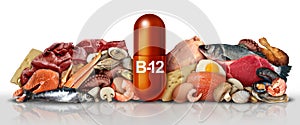 Natural B-12 Vitamin Nutrition photo