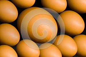 Natural background - hen eggs
