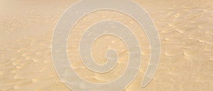 natural background, sandy desert surface with dunes