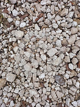 Natural background of small stones