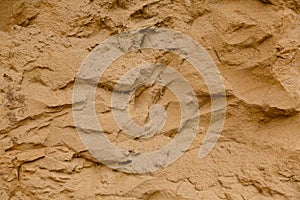 Sand wall texture in a sand pit