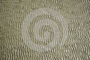 Natural beach sand patterns for background