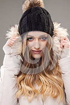 Natural Beauty - Intense Winter Portrait , 20-24 Years, Adult, C photo