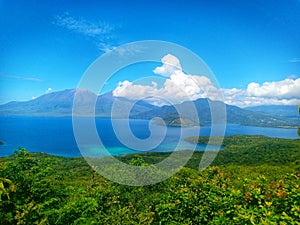 Natural beauty in Larantuka, the island of Flores. photo