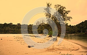 Streams into the sea