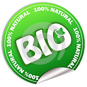Natural bio sticker