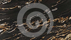 Natural black and gold marble stone texture background. black and gold marble surface for interior and exterior manufacturers use