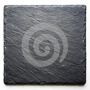 Natural black slate stone pattern photo