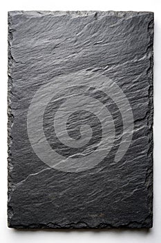 Natural black slate stone pattern photo