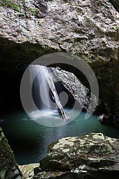 Natural Bridge or Natural Arch near Springbrook.