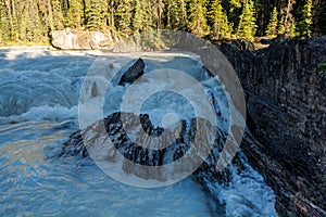 Natural Bridge in Yoho National Park, BC, Canada