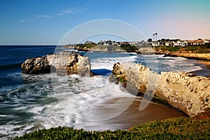 Natural bridge view point in Big Sur