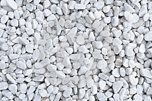 Natural bright white stones background