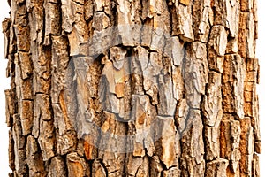 Natural brown bark texture
