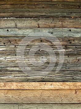 Natural brown barn wood wall