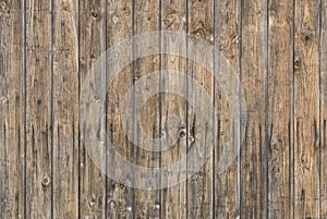 Natural brown barn wood wall. Wall texture background pattern.