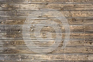 Natural brown barn wood wall. Wall texture background pattern.