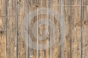 Natural brown barn wood wall. Wall texture background pattern.