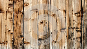 Natural brown barn wood wall. Wall texture background pattern