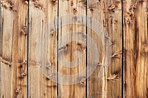 Natural brown barn wood wall. Wall texture background pattern