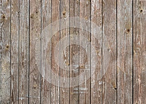 Natural brown barn wood wall. Wall texture background pattern.