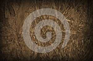 Natural brown particleboard chipboard wooden background backdrop