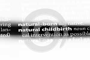 natural childbirth