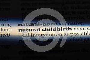 natural childbirth