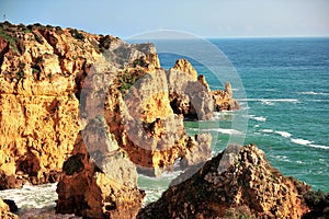 NAtural cliffs at Ponte de Piedade, Lagos