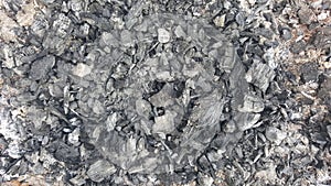 Natural coals background