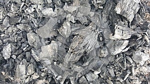 Natural coals background