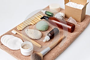 Natural cosmetics and bodycare eco products