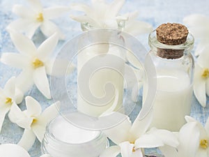 Natural cosmetics, fresh as spring flowers