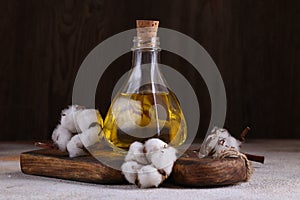 Natural cottonseed oil