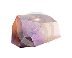 Natural cut ametrine gemstone from Bolivia