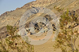 Natural Death Valley Landscape