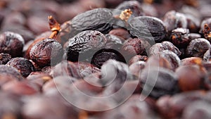 Natural dehydrate fermented coffee beans