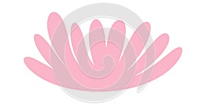 Natural design element decorative herb