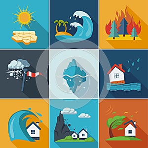 Natural Disaster Icons