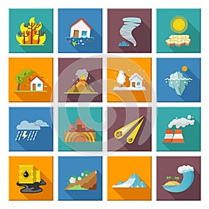 Natural Disaster Icons