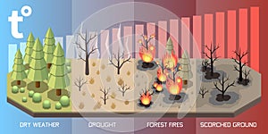 Natural Disaster Isometric