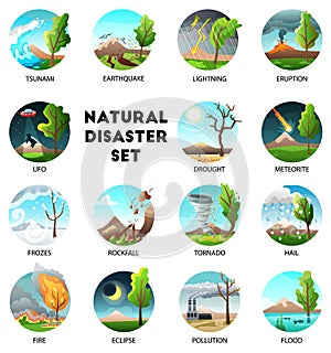 Natural Disaster Round Compositions