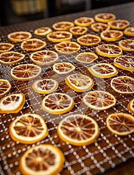 Natural dried oranges