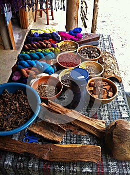 Natural Dyes and Hand Spun Yarn photo