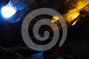 The Natural Entrance into Carlsbad Caverns National Park